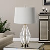 Uttermost Table Lamps Spezzano Crackled Glass Lamp