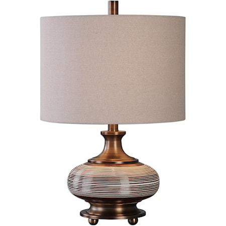 Strona Bronze Ceramic Lamp