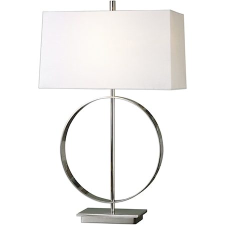 Addison Polished Nickel Lamp