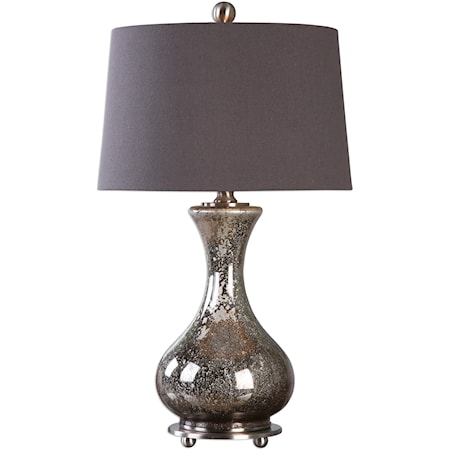 Pioverna Mercury Glass Table Lamp