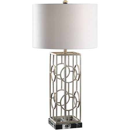 Mezen Silver Table Lamp