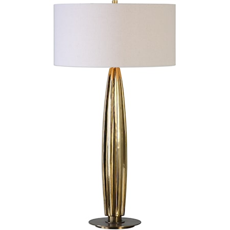 Bremner Gold Table Lamp