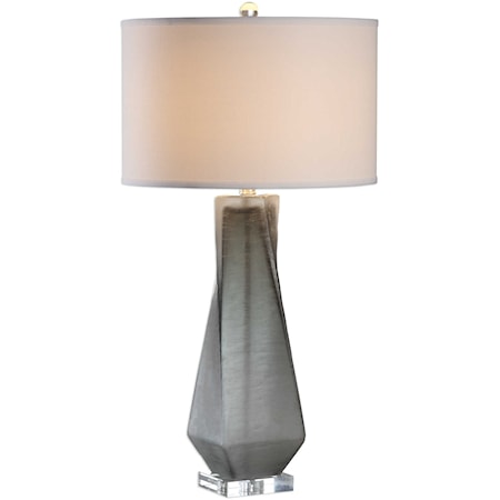 Anatoli Charcoal Gray Table Lamp