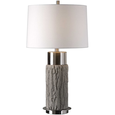 Bartley Old Wood Table Lamp