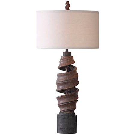 Abrose Twisted Table Lamp