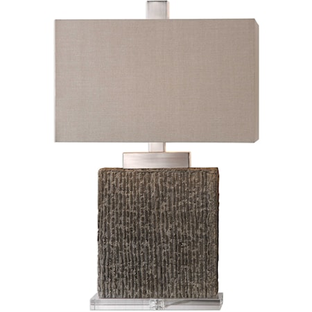 Demetrio Textured Table Lamp