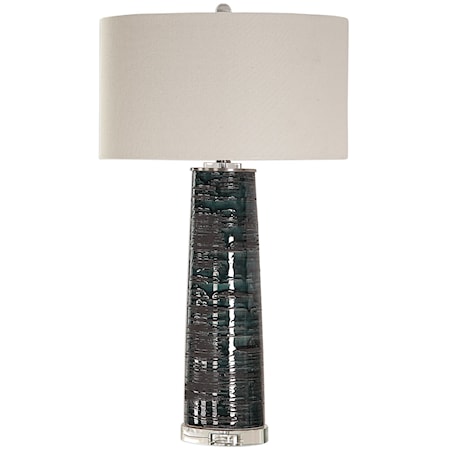 Chamila Dark Charcoal Lamp