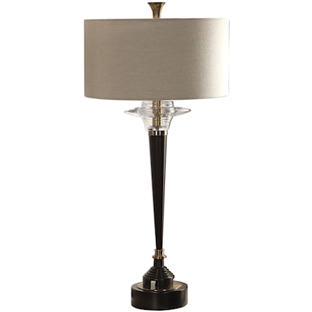 Berton Aged Black Lamp