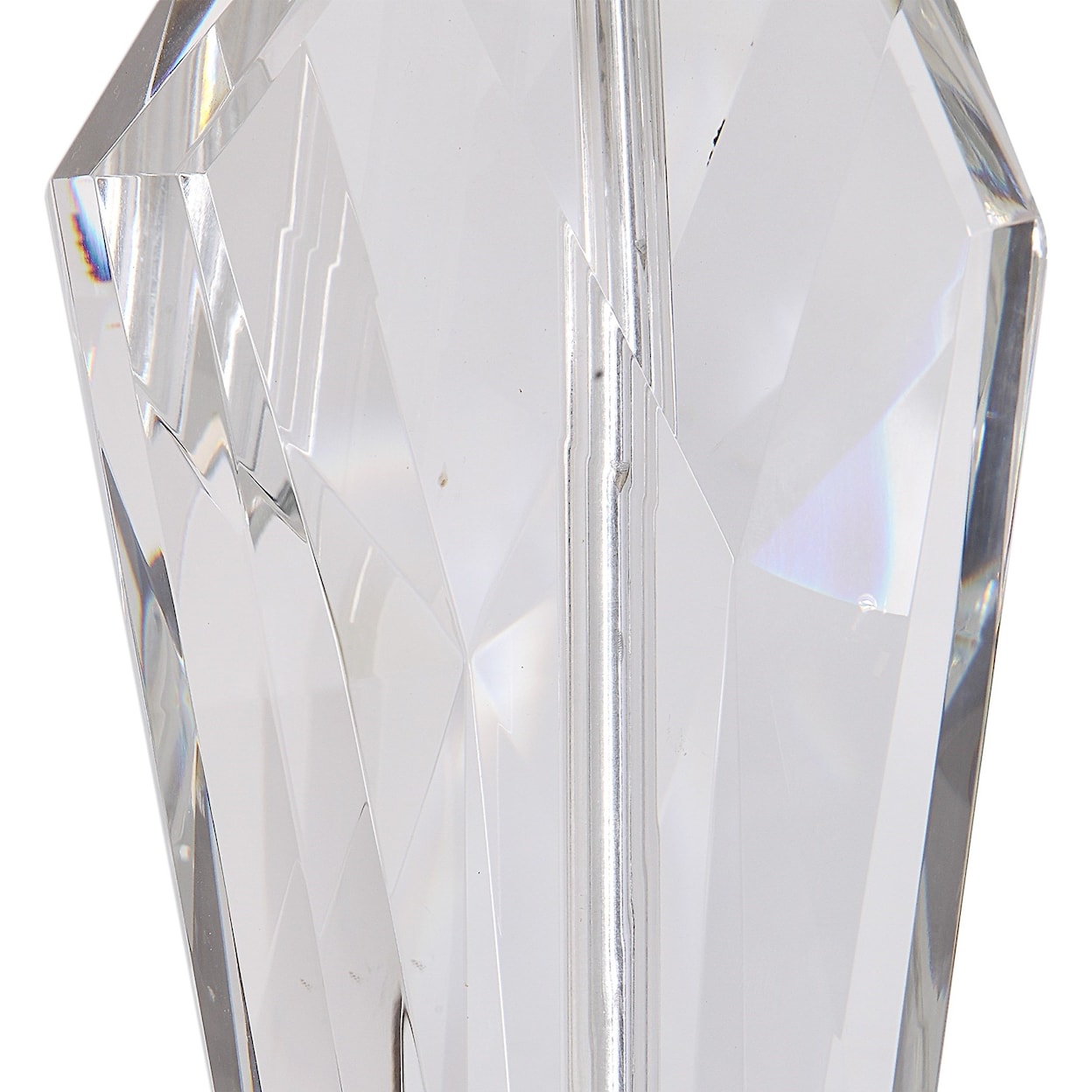 Uttermost Table Lamps Cora Geometric Crystal Table Lamp