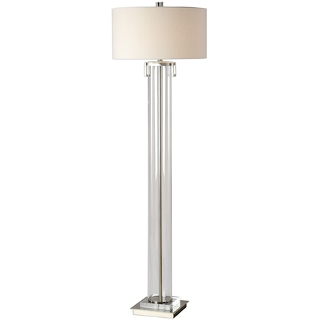 Monette Tall Cylinder Floor Lamp