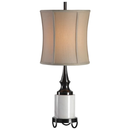 Molveno Ivory Marble Table Lamp