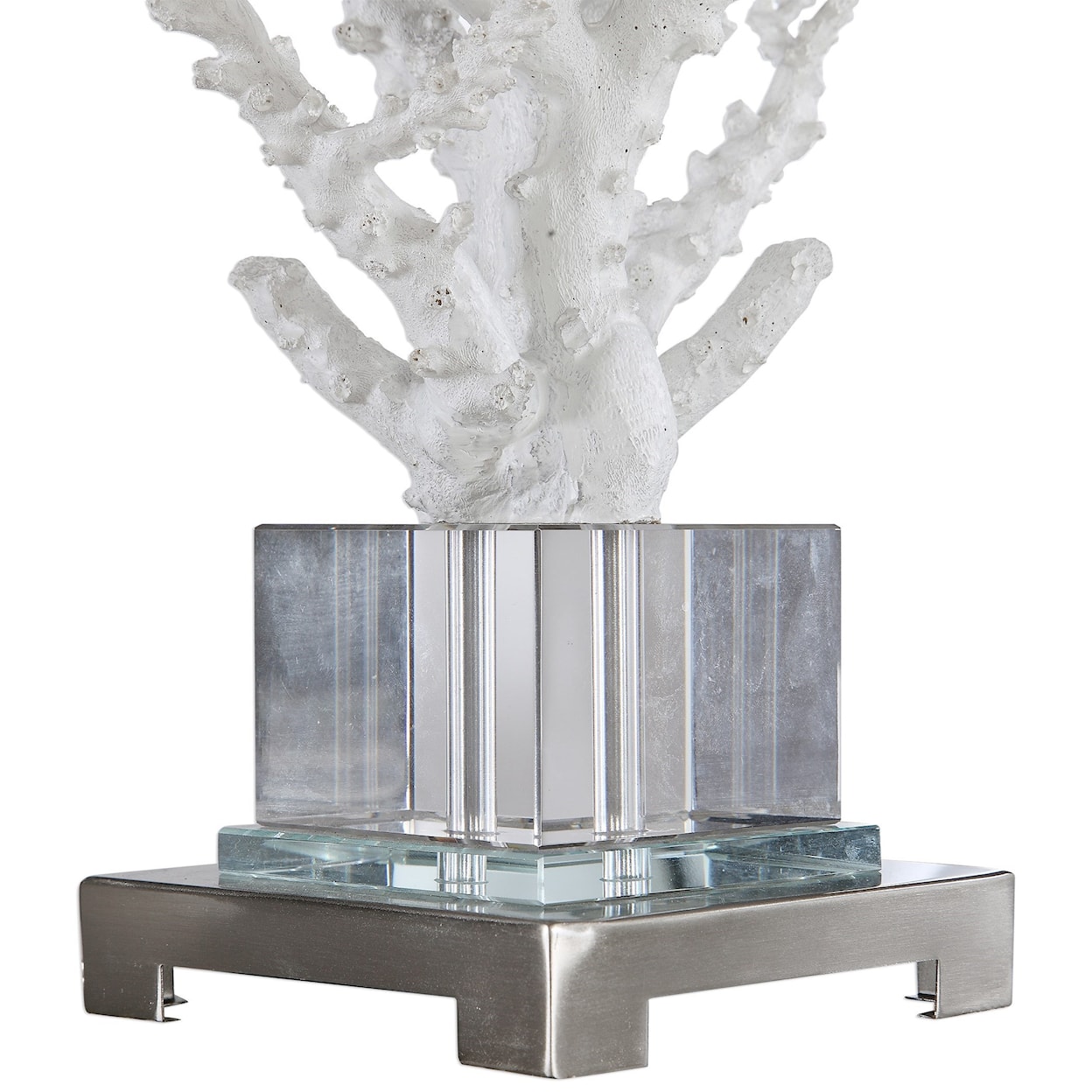 Uttermost Table Lamps Corallo White Coral Table Lamp