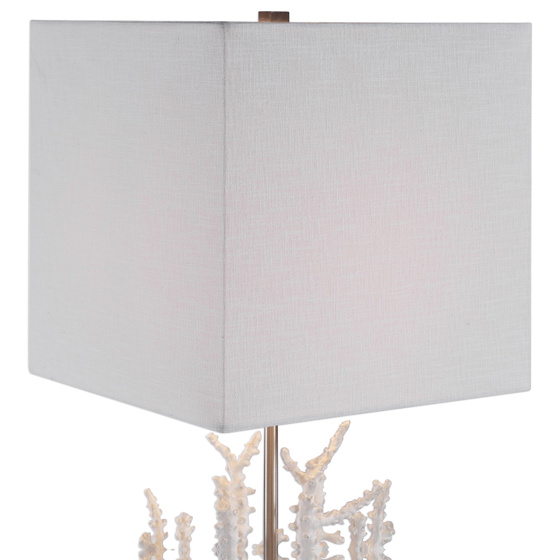 Uttermost Table Lamps Corallo White Coral Table Lamp