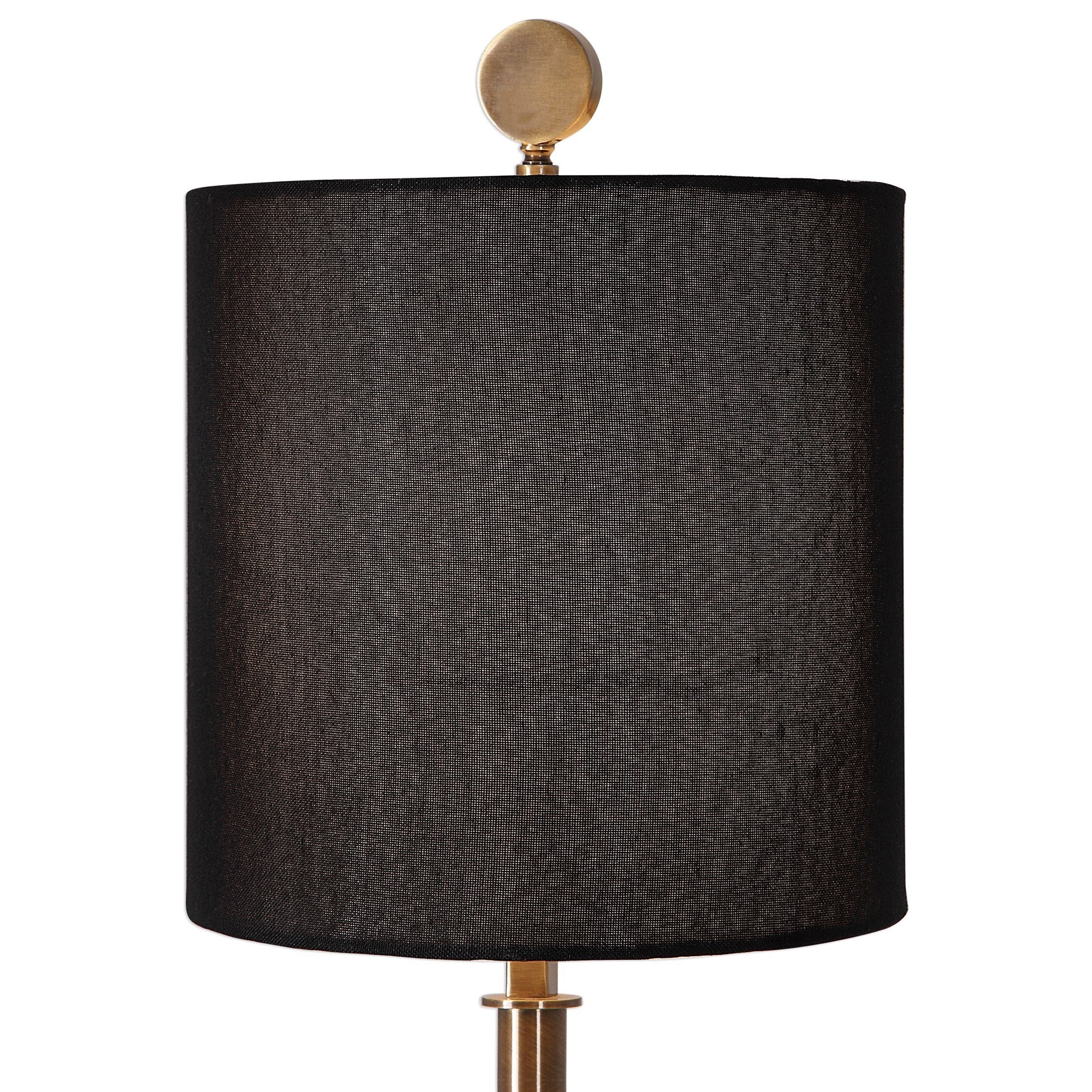 Uttermost Table Lamps Volante Antique Brass Table Lamp