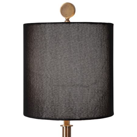 Volante Antique Brass Table Lamp