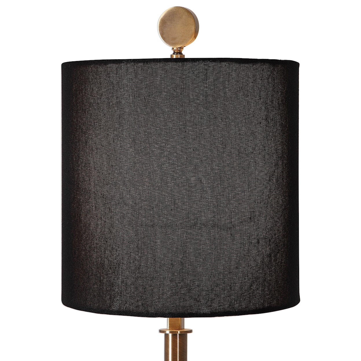 Uttermost Table Lamps Volante Antique Brass Table Lamp