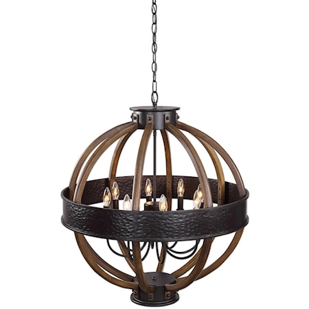 Bowdon 8 Light Orb Pendant