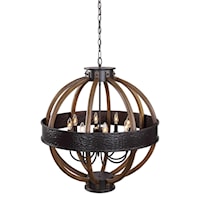 Bowdon 8 Light Orb Pendant