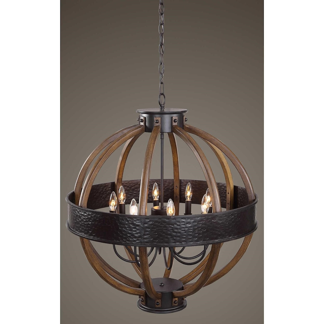 Uttermost Lighting Fixtures - Pendant Lights Bowdon 8 Light Orb Pendant