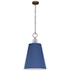 Uttermost Lighting Fixtures - Pendant Lights Delray Blue 1 Light Pendant