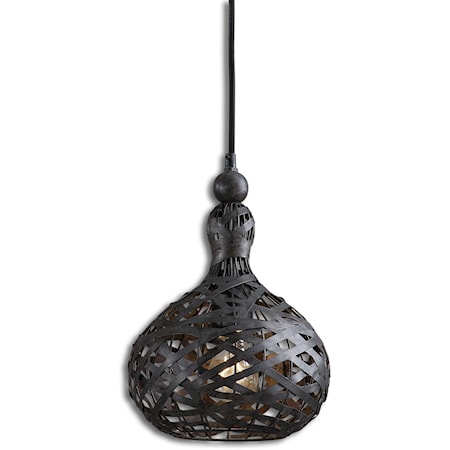 Alita Industrial 1 Light Mini Pendant