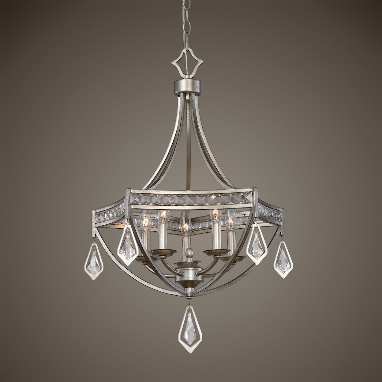 Uttermost Lighting Fixtures - Pendant Lights Tamworth Modern 5 Light Pendant