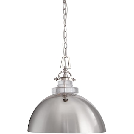 Mantz 1 Light Urban Dome Pendant