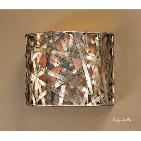 Alita Champagne 1 Light Wall Sconce