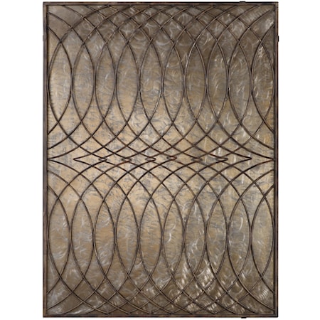  Kanza Antique Bronze Wall Panel