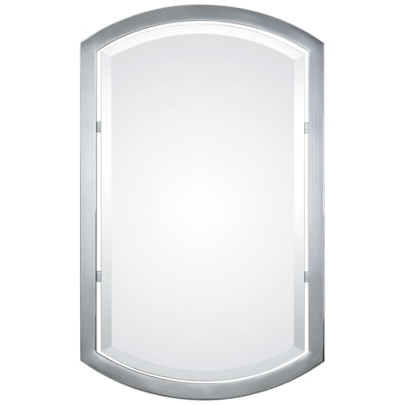 Jacklyn Arched Metal Mirror