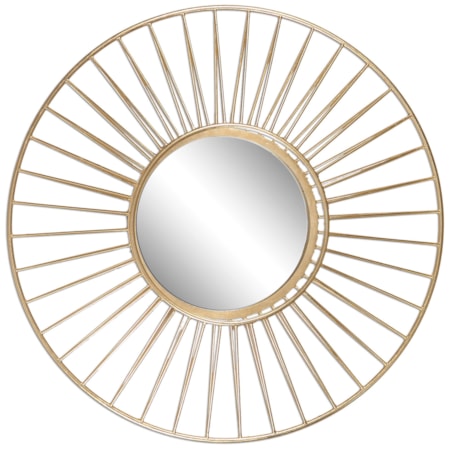 Caspian Round Mirror