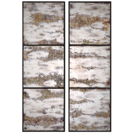 Rahila Antiqued Mirror, Set of 2
