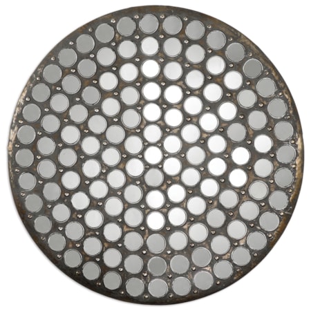 Ramses Rustic Metal Mirror