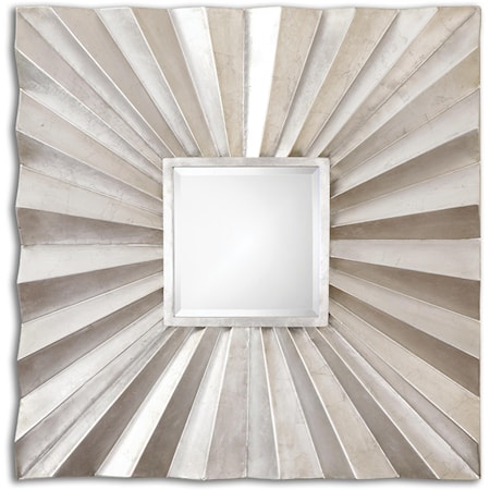 Adelmar Metal Square Mirror