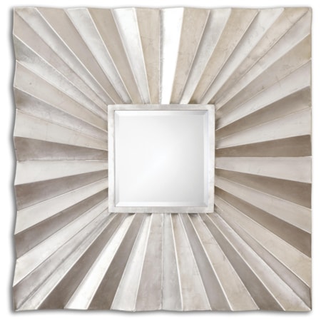 Adelmar Metal Square Mirror