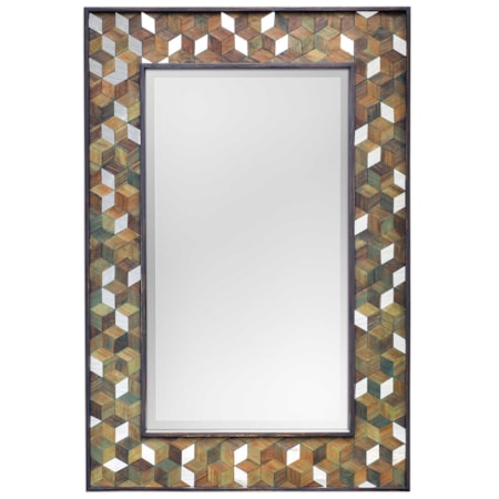 Cadia Wooden Mirror