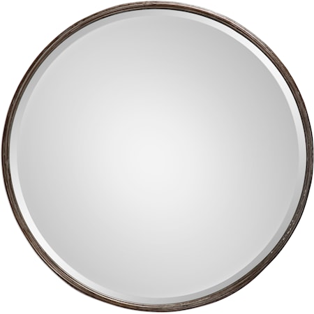 Nova Round Metal Mirror