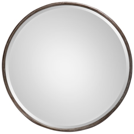 Nova Round Metal Mirror