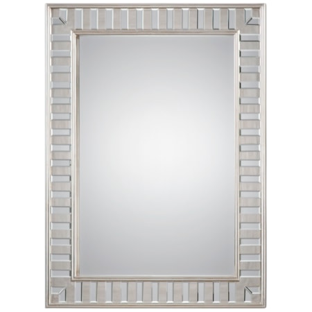 Lanester Silver Leaf Mirror