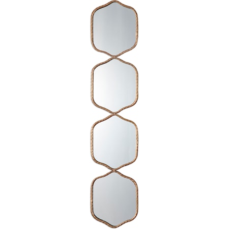 Myriam Twisted Iron Mirror