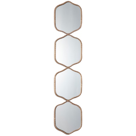 Myriam Twisted Iron Mirror