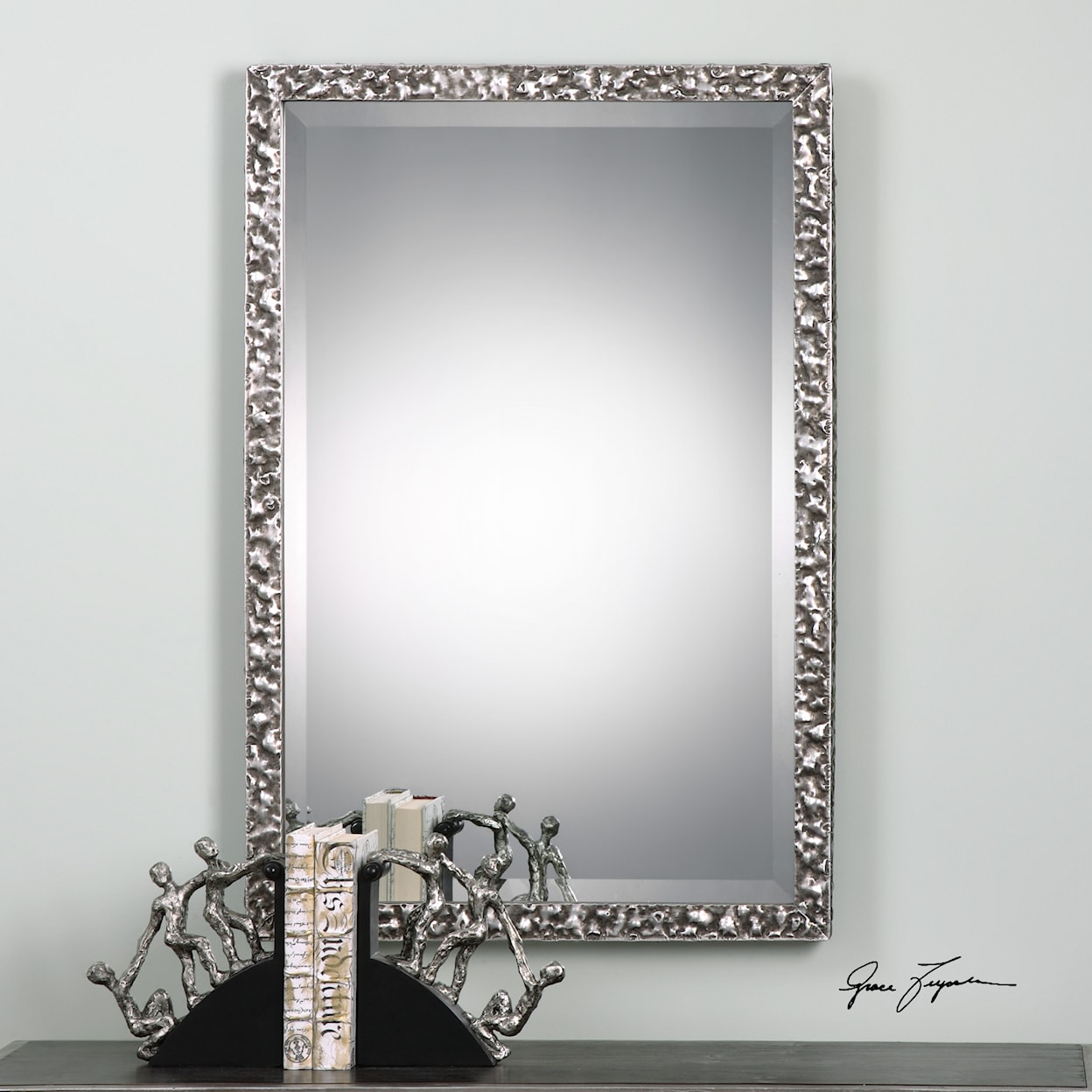 Uttermost Mirrors Alshon Metallic Silver Mirror