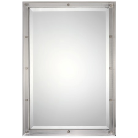Manning Brushed Nickel Mirror