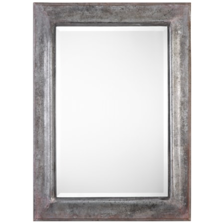 Agathon Aged Stone Gray Mirror