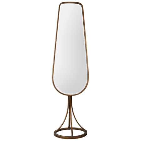 Gavar Gold Cheval Mirror