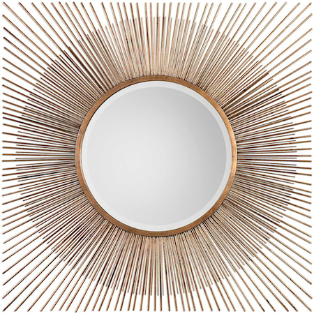 Azie Square Starburst Mirror