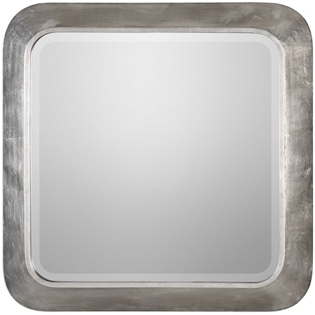 Verea Metallic Silver Mirror