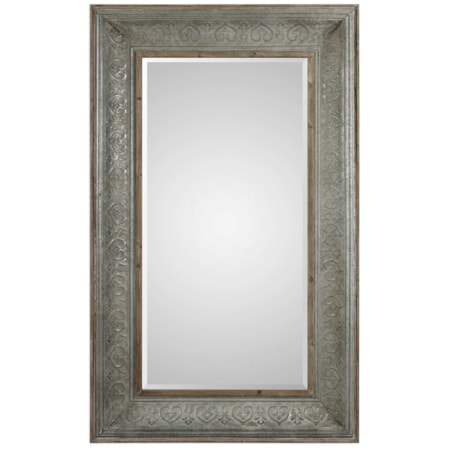 Bianca Aged Gray Mirror