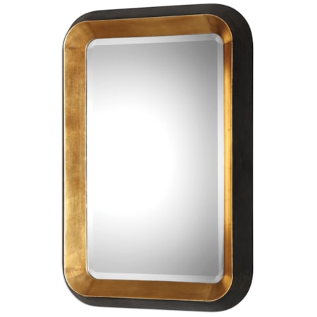 Niva Metallic Gold Wall Mirror