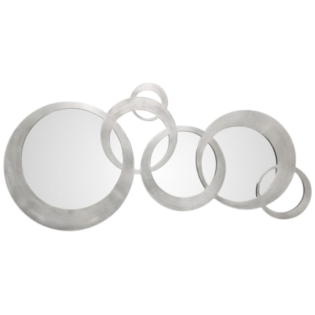 Odiana Silver Rings Modern Mirror